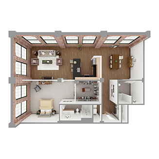 T1-A Floor plan layout