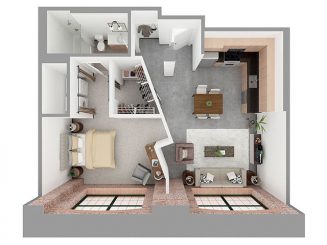 F1-C Floor plan layout