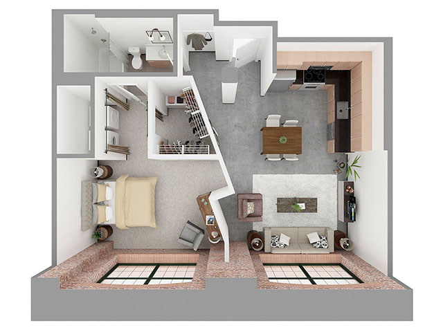 F1-C Floor plan layout