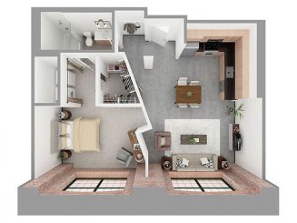 F1-D Floor plan layout