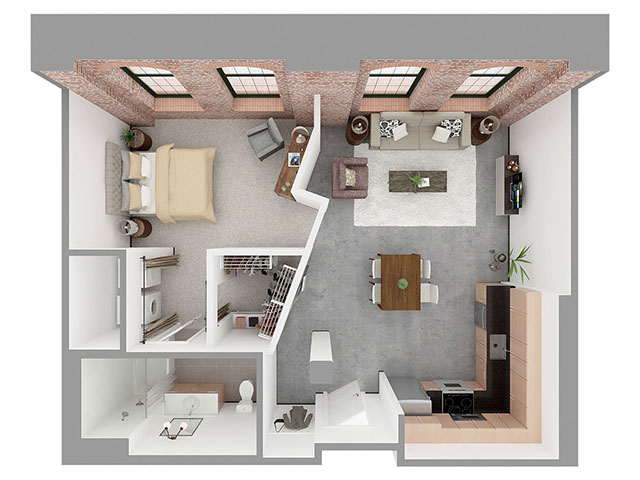 F1-G Floor plan layout