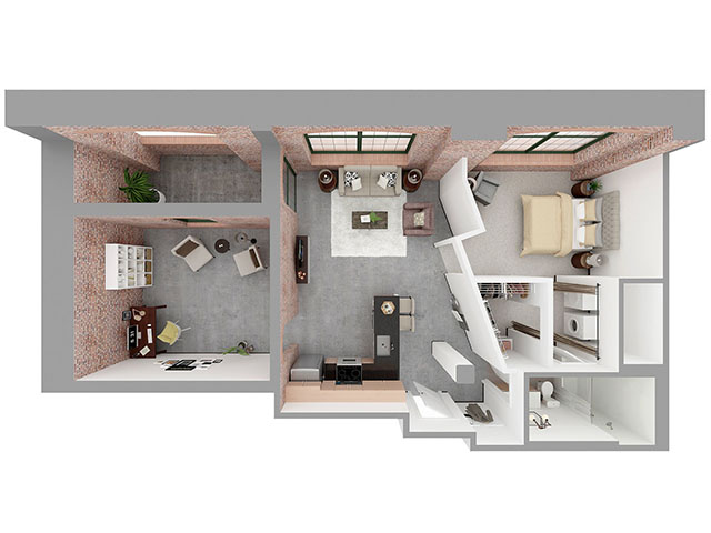 F1-L Floor plan layout