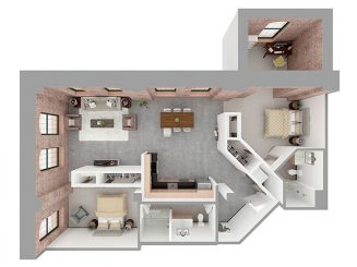 F2-C Floor plan layout