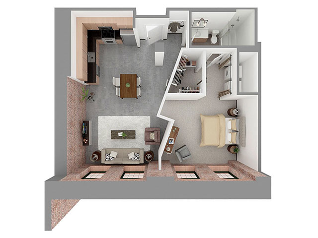 W1-F Floor plan layout
