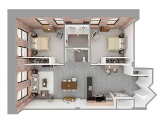 W2-F Floor plan layout